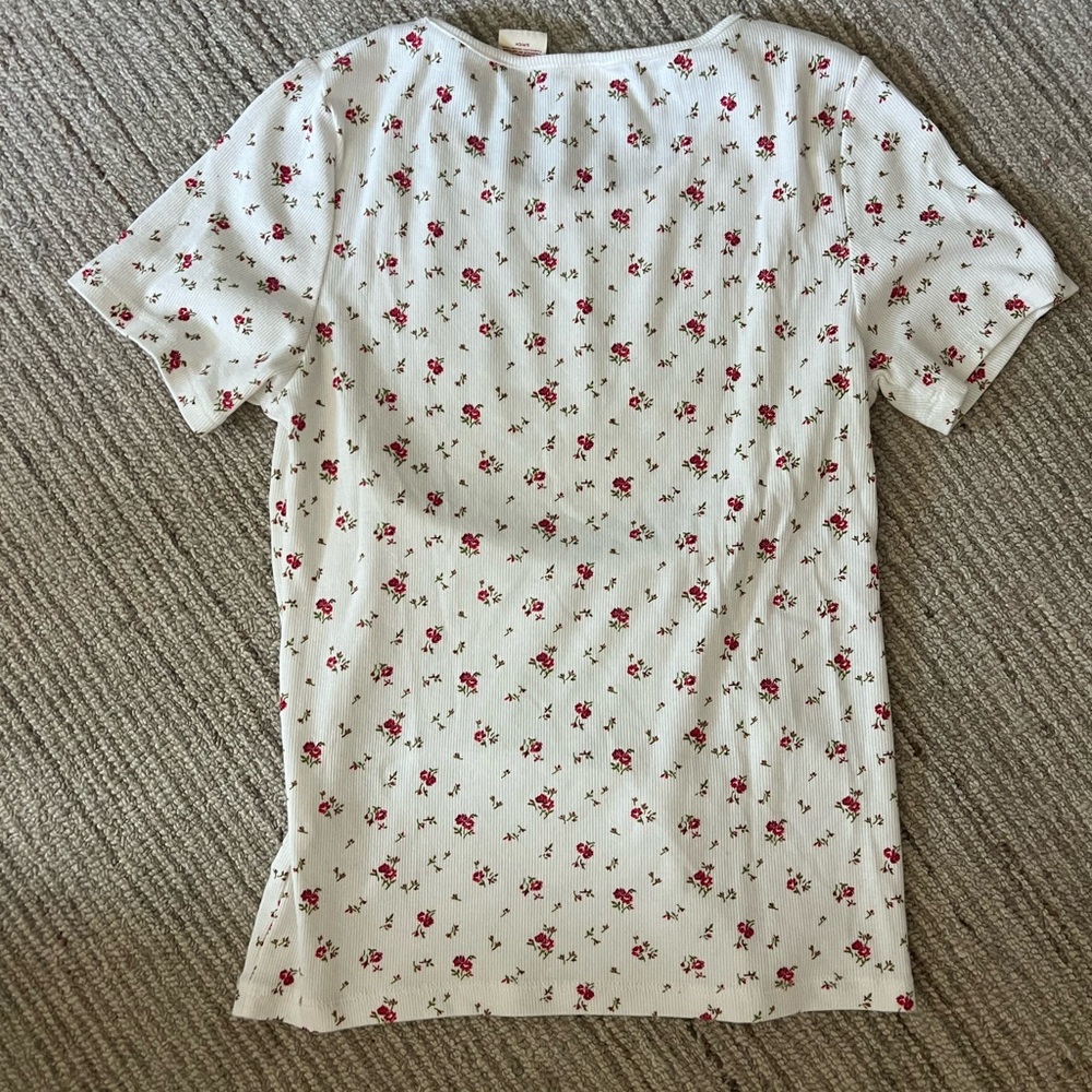 Levi's White Ribbed Top - Picture 5 of 5